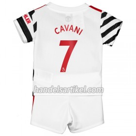 Manchester United Edinson Cavani 7 Kinder Ausweich Trikotsatz 2020/21 Kurzarm (+ Kurze Hosen)